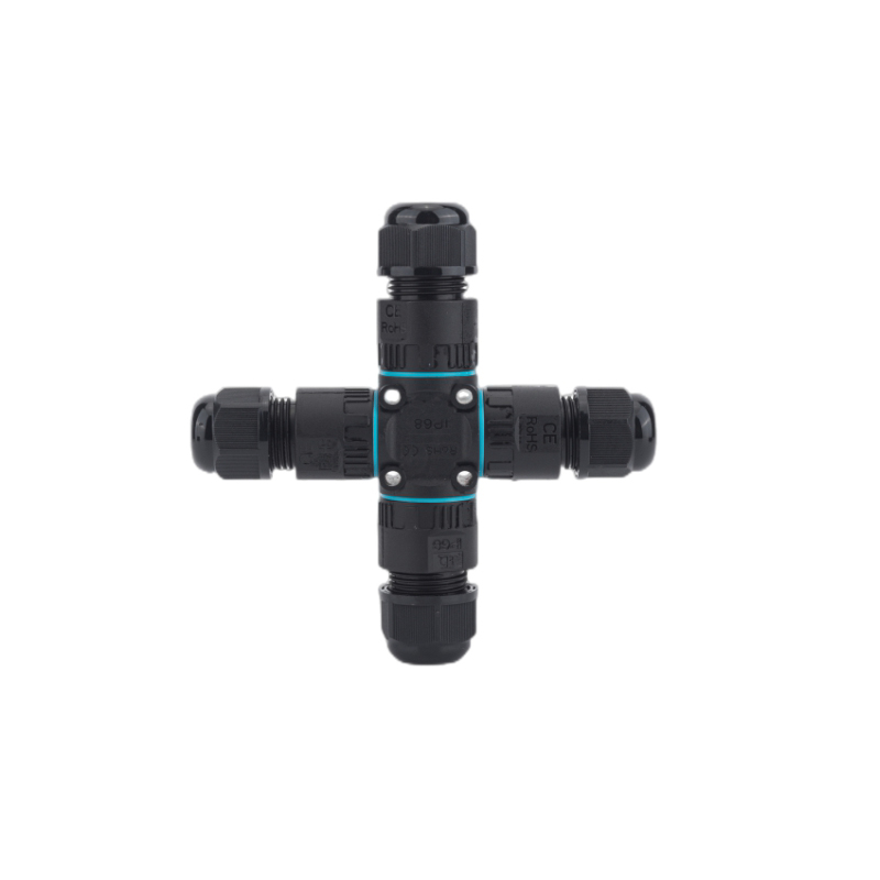 Connector4T-M20-2P/3P(四通螺丝款）